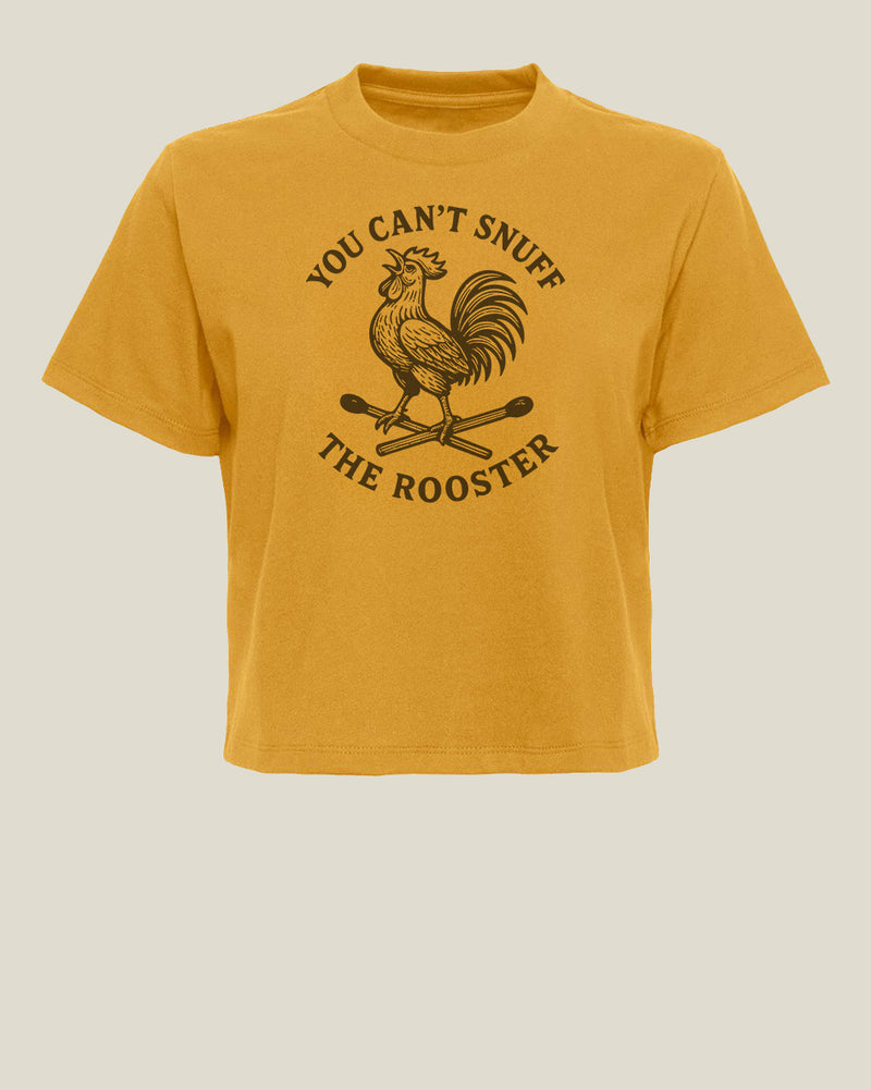 Can't Snuff the Rooster Boxy Tee