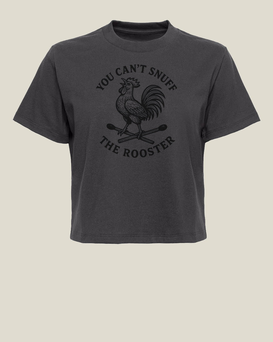 Can't Snuff the Rooster Boxy Tee