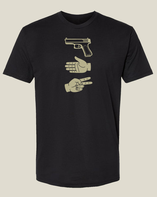 Glock, Paper, Scissors T-Shirt