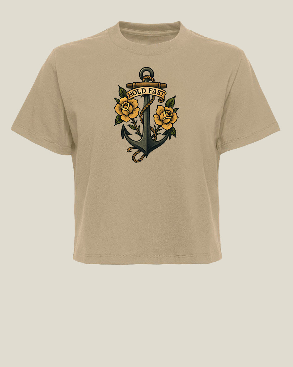 Ladies Hold Fast Boxy Tee